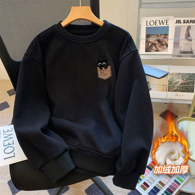 秋冬季新款港风ins潮牌圆领卫衣