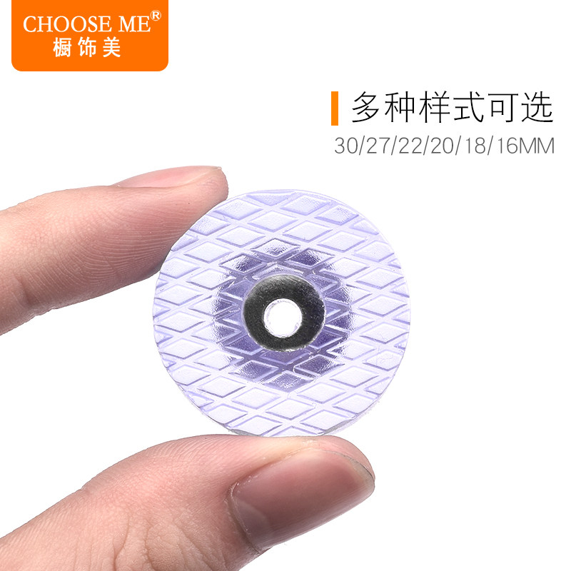 热销四方形家具透明橡q胶硅胶沙发桌椅凳软脚钉脚垫防滑软垫降噪