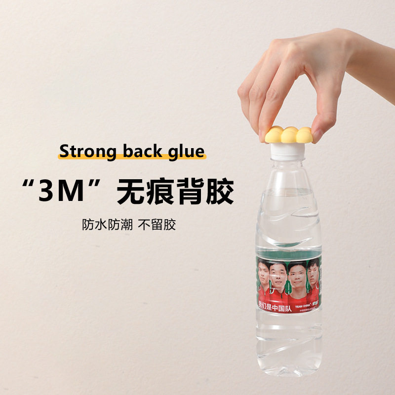 热销门把手防撞垫门贴家用门后y硅胶床头冰箱卡通墙贴门把锁防碰