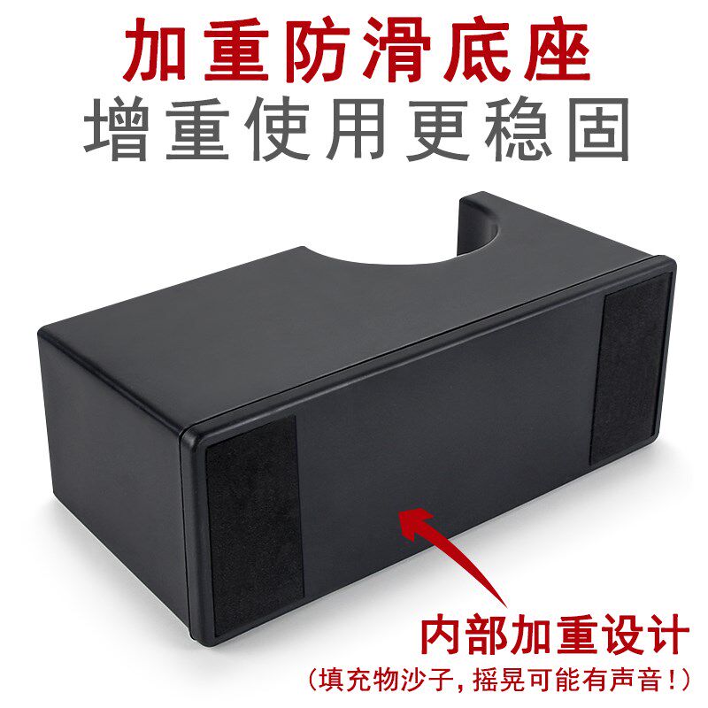 热销透明a胶带切割器通用小号大号胶带纸底座小胶带撕断器胶台座