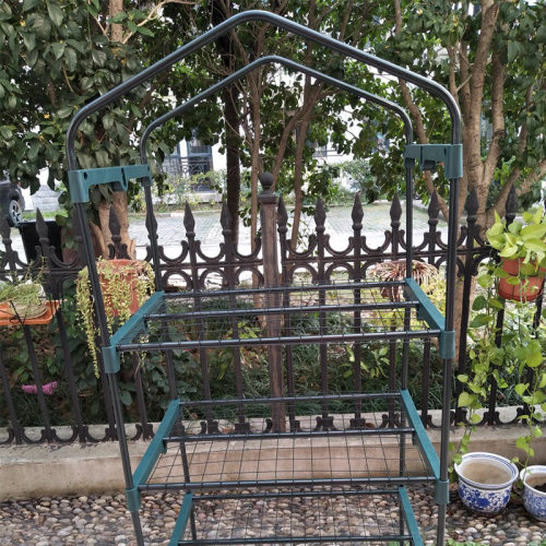 热销暖房花房阳台蔬菜种菜设备y阳台多肉小温室保温大棚防冻冬季
