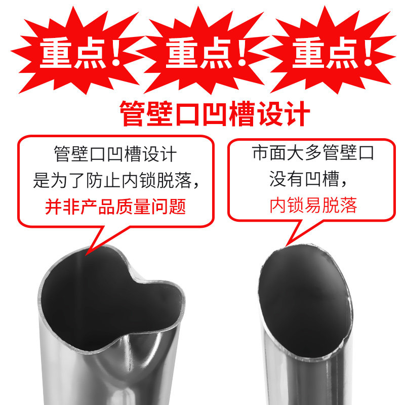 热销不锈钢碳e素伸缩杆抄网杆3米6米钓鱼割草镰刀摘果杆抄网竿香