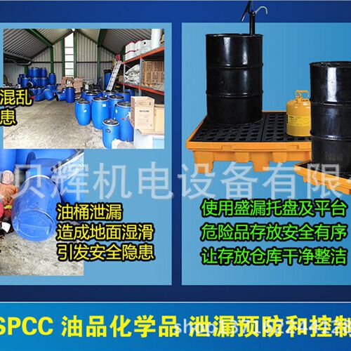 热销乌兰察布 兴安 锡林郭勒油桶托盘2桶盛漏托O盘SPP102防泄漏托
