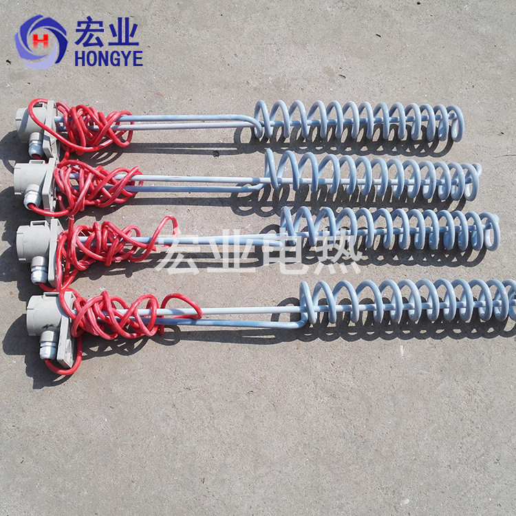 热销铁氟龙加f热管 防酸碱发热管 中温电热管 氟塑料发热管 3KW