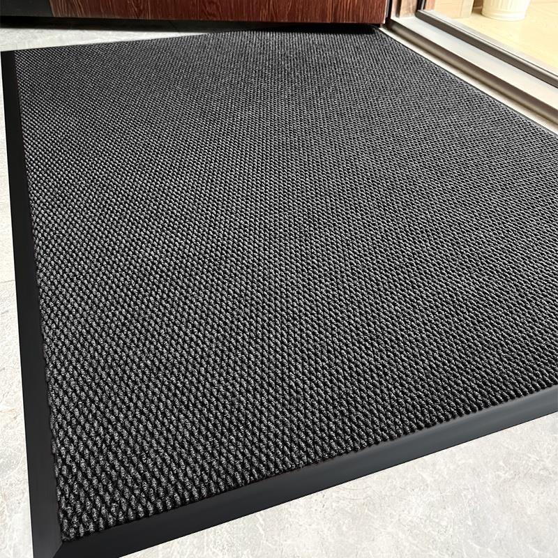黑色入户门吸水地垫室外入门除尘脚垫户外家用地毯门口防滑门垫