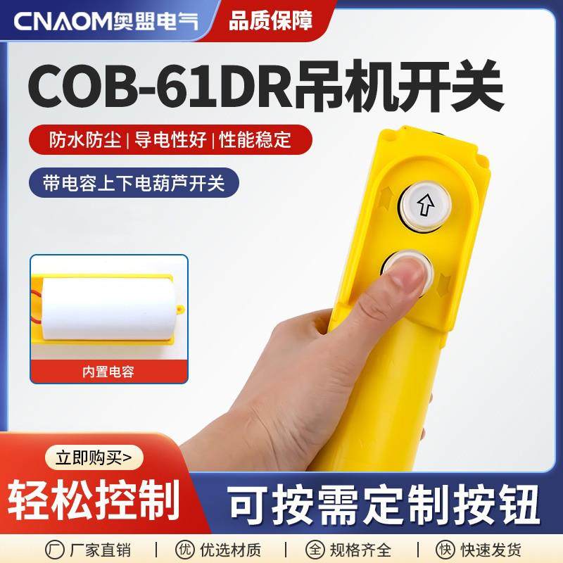 COB-61R行车开关COP-21R电葫芦30UF控制COB-61DR带电容40UF 50UF