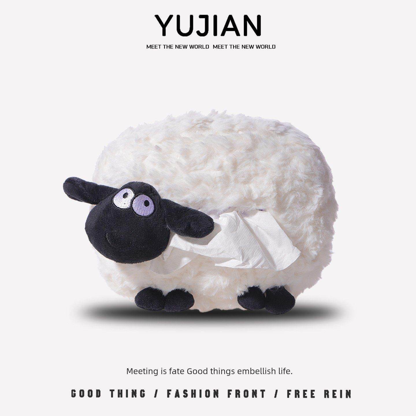 车载纸巾盒创意可爱小羊座椅背扶手箱抽纸盒高级感车内装饰女生,汽车用品/电子/清洗/改装,车用纸巾盒/套,淘宝优惠券,粉丝福利购,淘宝优惠卷