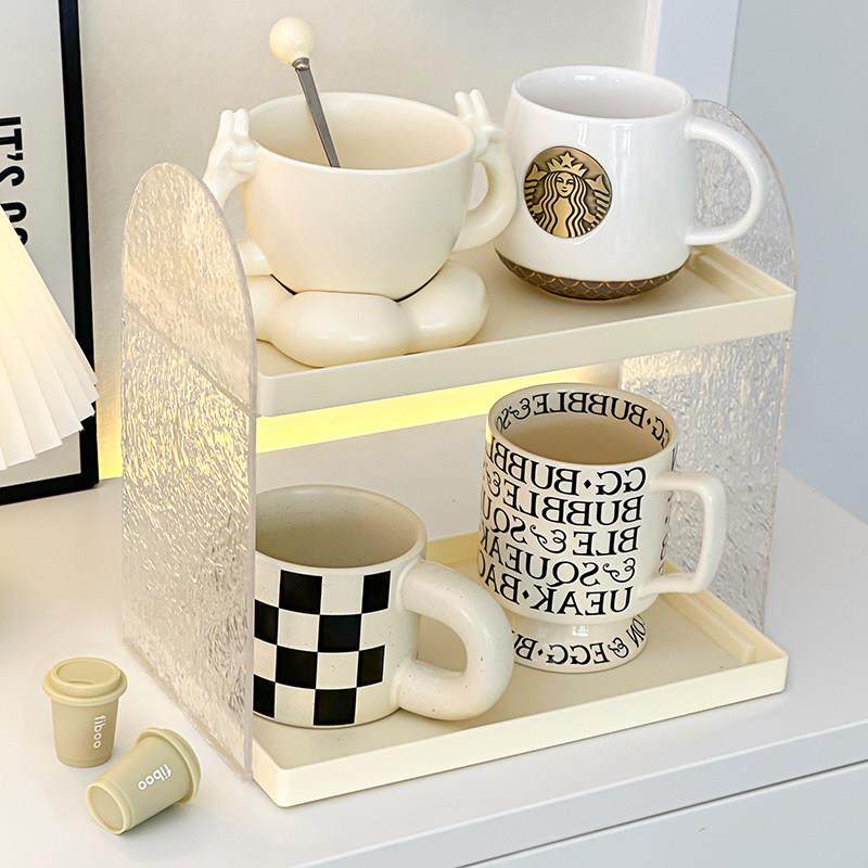 杯架高级感杯子置物架桌面咖啡杯茶杯水杯架多层马克杯展示架,家庭/个人清洁工具,杯架,淘宝优惠券,粉丝福利购,淘宝优惠卷