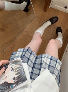 风铃 喵铃少女原创JK制服校供感格裙jk百褶裙半身裙女生短裙a字裙