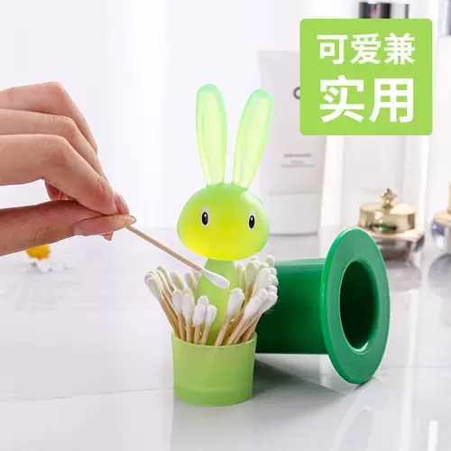 Зубочистская коробка светло-роскошное хлопковое мазок