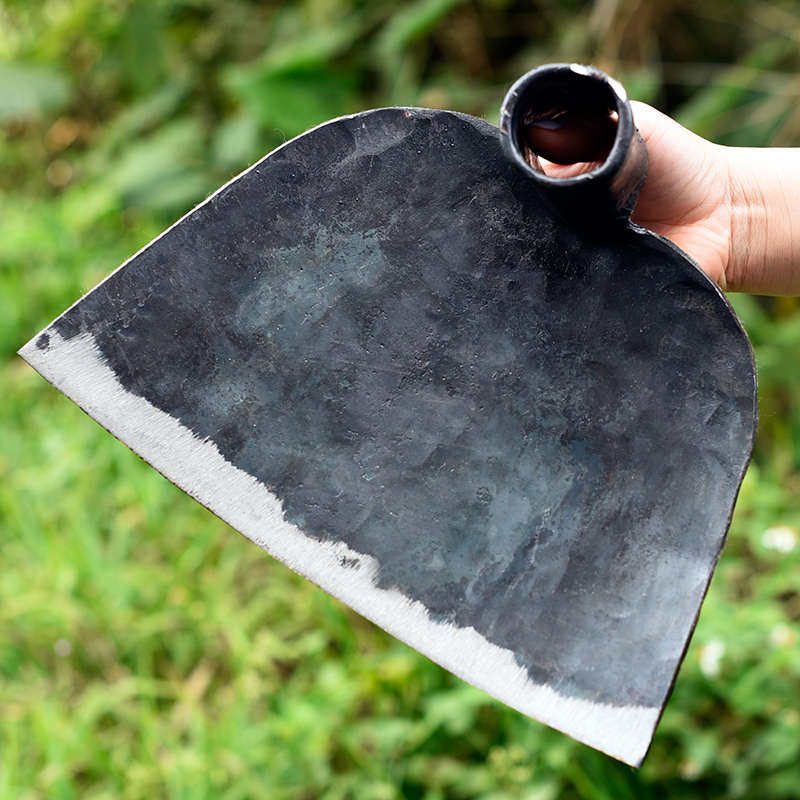 九哥锻打一体加厚锰钢锄头松土开荒翻地种菜园艺带把两用老式平锄,农机/农具/农膜,锄头,淘宝优惠券,粉丝福利购,淘宝优惠卷