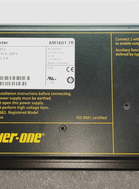 power-one AM1601-7R DC转换器变频器整流器 实物拍摄,只有一台