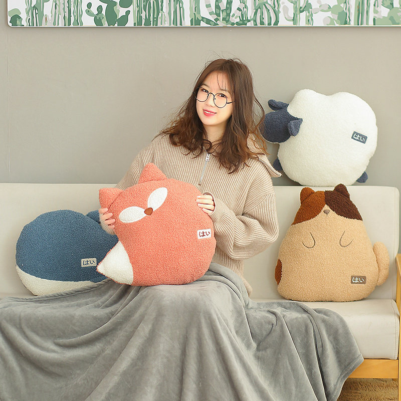 动物抱枕被子办公室午睡枕头车载毯子两用二合一靠枕女生睡觉沙发,居家布艺,抱枕被,淘宝优惠券,粉丝福利购,淘宝优惠卷