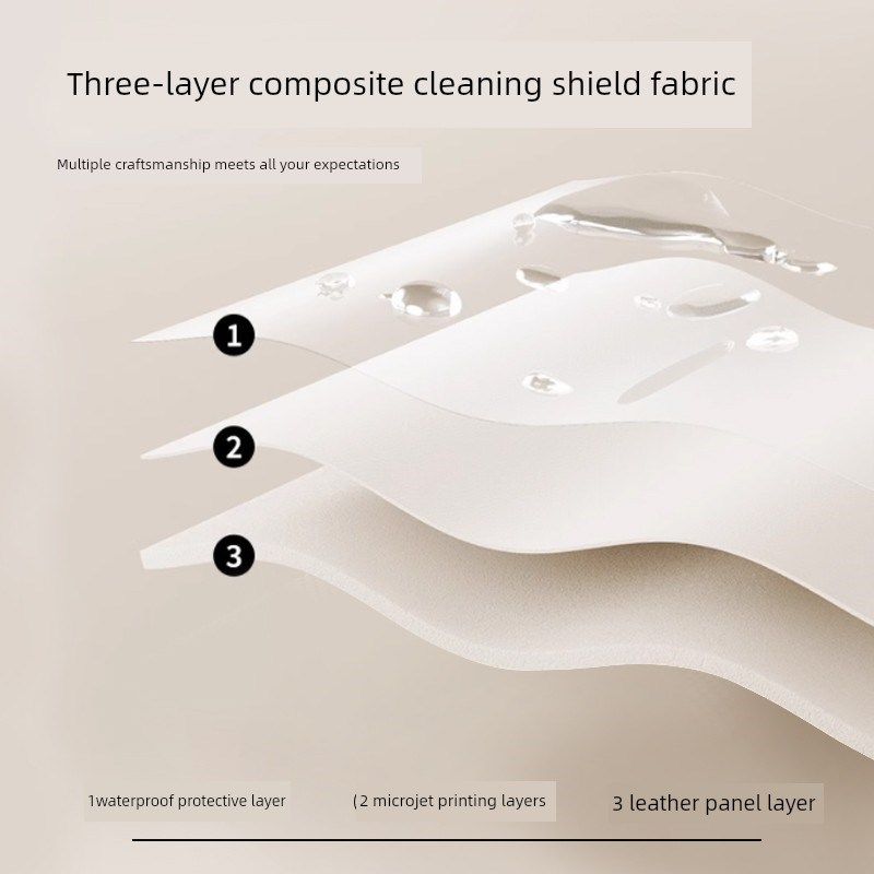 休闲餐桌垫,高档高档真皮,免洗防油防水台布,防烫咖啡桌垫,台面保