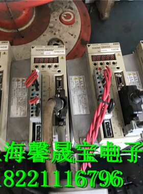 原装安川驱动器SGDM-08ADA+SGMAH-08AAA21一套 750W包好 质保实拍