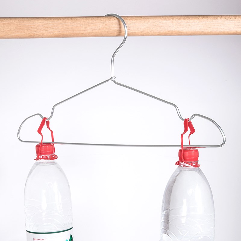 防滑铝合金e衣架家用简约无痕收纳金属挂衣撑家用轻奢铝制防滑衣