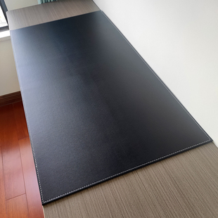 硬面办公桌垫学生书桌写字垫板皮革笔记本电脑键盘鼠标垫加厚超大