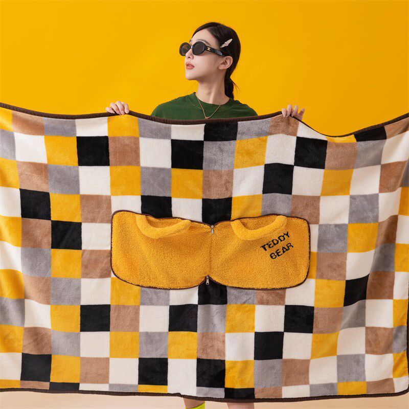 新款手提抱枕毯子二合一加厚汽车沙发枕头简约办公室宿舍午休被冬,居家布艺,抱枕被,淘宝优惠券,粉丝福利购,淘宝优惠卷