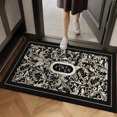 法式 入户地垫2024新款 进门门垫玄关耐脏免洗可擦家门口防滑地毯