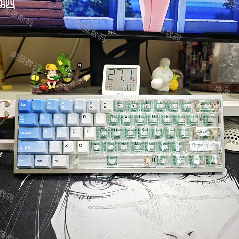 atk68热升华PBT/PC透明双拼键帽64配列原厂满改mad60磁轴键盘ez63,电脑硬件/显示器/电脑周边,键帽,淘宝优惠券,粉丝福利购,淘宝优惠卷