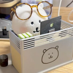 【牛马打工人】可爱自嘲熊工位装饰摆件仿真小物件迷你微缩办公桌
