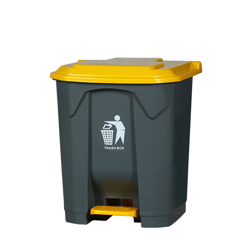 大号脚踏垃圾桶户外大容量商用医疗室内I带盖脚踩家用厨房办公大