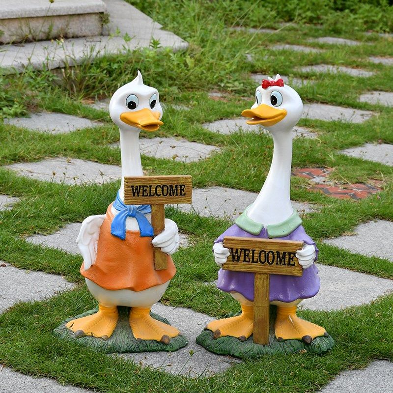 户外玻璃钢雕塑仿真动物摆件花园庭院卡通鸭子花盆幼儿园装饰小品,家居饰品,装饰摆件,淘宝优惠券,粉丝福利购,淘宝优惠卷