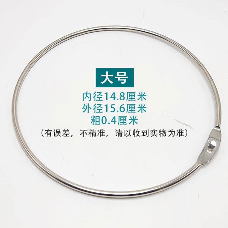 超大号金属开口收纳钥匙环仓库酒店宿舍管理钥匙盘结实耐用方便取