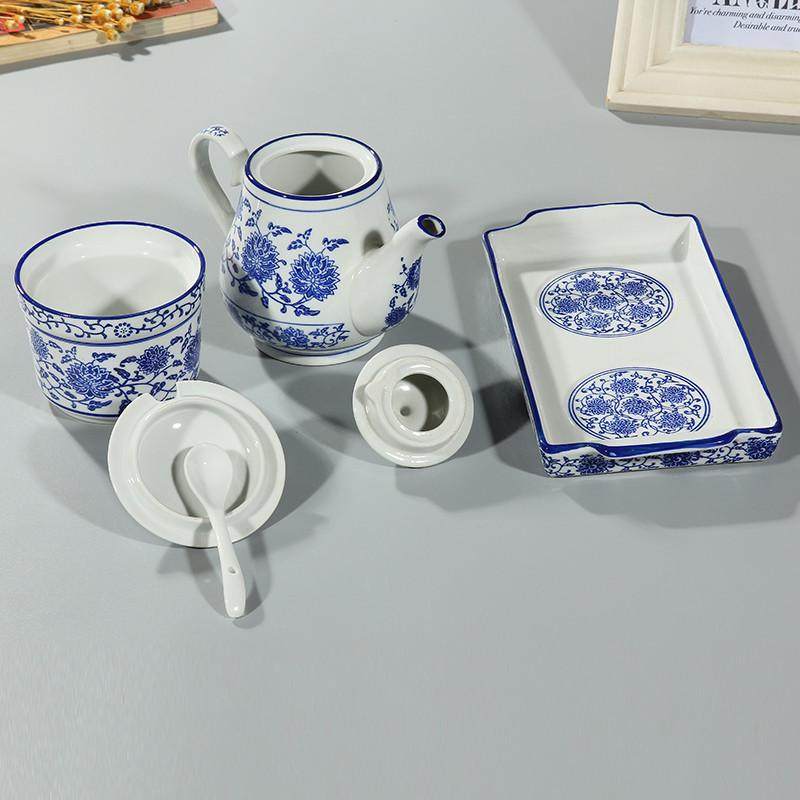 陶瓷餐具兰州拉面醋壶青花瓷辣椒罐调料盒调味罐油瓶油壶厨房用品,机械设备,锅炉,淘宝优惠券,粉丝福利购,淘宝优惠卷