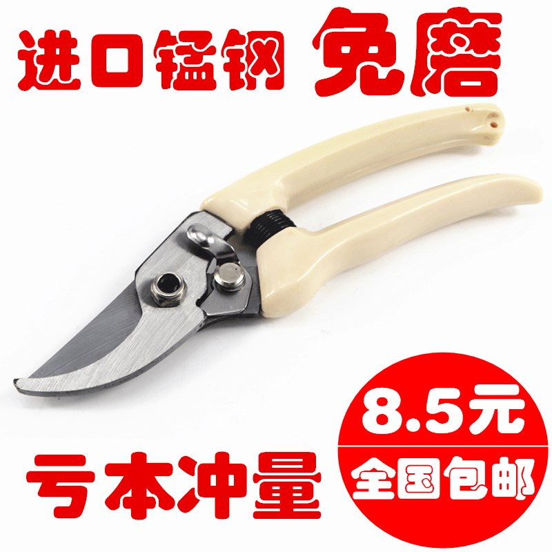 速发葡萄修枝剪园花具刀整枝艺枝剪树枝摘果剪园林工剪粗枝花木剪