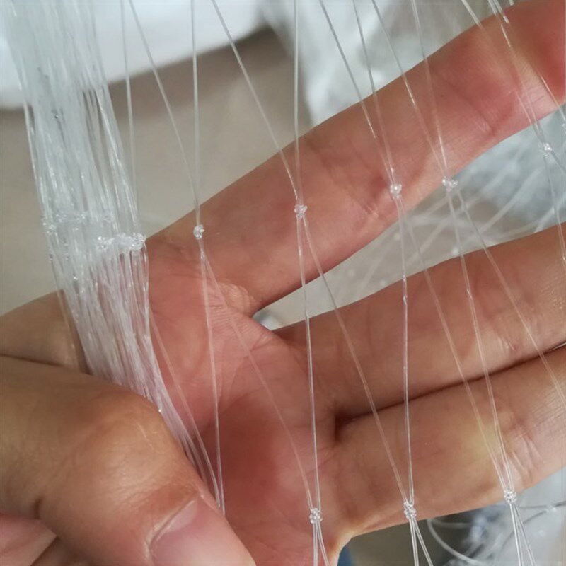 速发透明网网片单丝品成半捕粘钓挂网衣黄尼龙棕丝