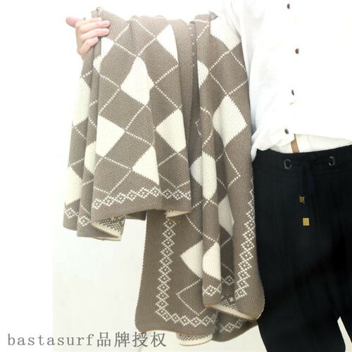 新品Ins Nordic stylep sofa blanket office nap blanket tassel