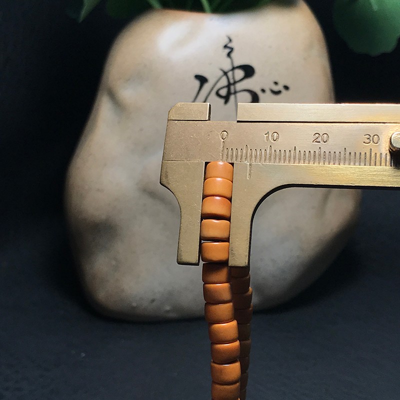 极速处理橄榄核64桶珠老型短桶扁珠108隔L片项链diy配饰手串垫