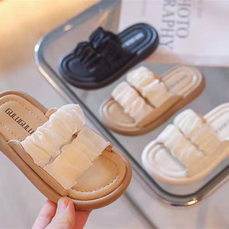 极速女童夏天外出拖鞋2023新款夏季儿童外穿凉拖T鞋小女孩时尚软