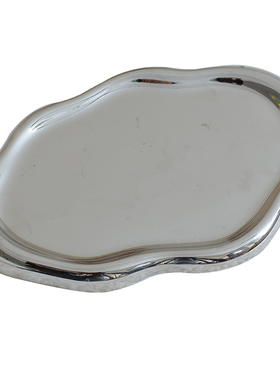 新品ins北欧轻奢不规则托盘x首饰展示盘玄关钥匙收纳盘陶瓷装饰品