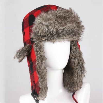 极速Wholesafle Hot Sale Bomber Hats Ushanka Russian Hat Fur