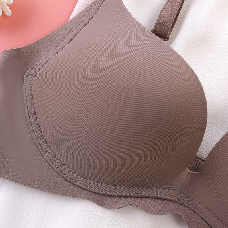 新品性感内衣女小胸聚拢收副乳防下垂文胸显大R无痕美背后排扣文