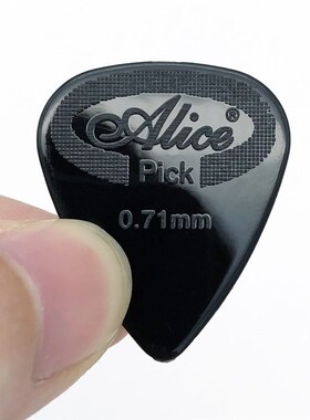 极速100pcs Alice Acoustic Electric GuitarL Bass Pick Nylon M