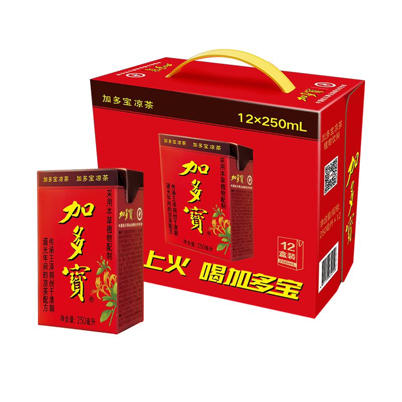 加多宝凉茶植物饮料茶饮料
