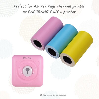 极速Color Sticker Paper Roll Dzirect Thermal Printer Paper w