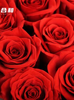 极速永生花玫瑰rose礼r盒首饰盒生日摆件干花真花送女友520情人节