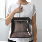 新品 磨山匠人不锈钢簸箕复古垃圾铲子撮子畚箕灰斗单X个家用锉子