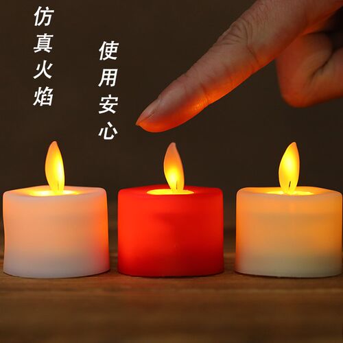新品宠物祭c祀蜡烛 仿真电子长明灯 去世纪念灵牌猫咪狗狗供奉酥 - 封面