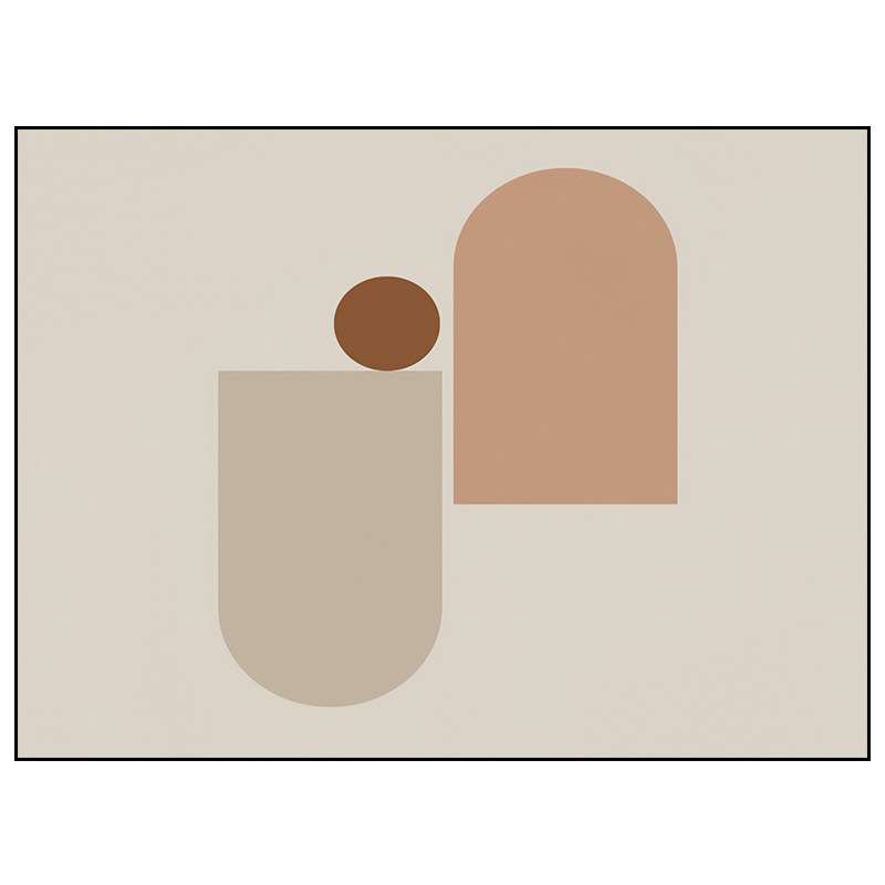 极速现代简约电表箱装饰画北欧z莫兰迪风格配电箱遮挡挂画抽象艺