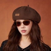 设计联名款 LVURT 法国 高品质毛呢文艺感气质潮搭保暖画家贝雷帽