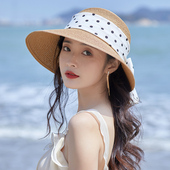 设计联名款 LVURT 法国 高品质可折叠大檐防紫外线优雅显气质草帽