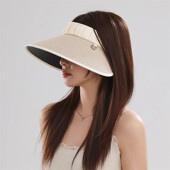 户外防紫外线大檐遮脸出游百搭空顶防晒帽 设计联名款 LVURT 法国