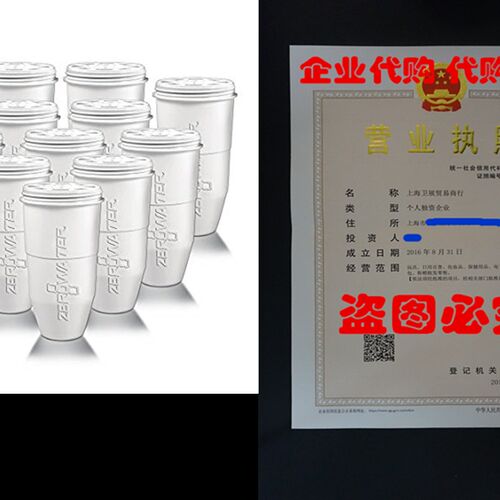 极速ZeroWater Relplacement Filter for Pitchers, 12-Pack - ZR
