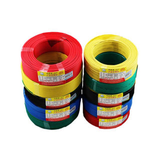 极速起帆QIFAN电线电缆RV2.5平方铜芯特软线多股软线4T9*0.25mm蓝