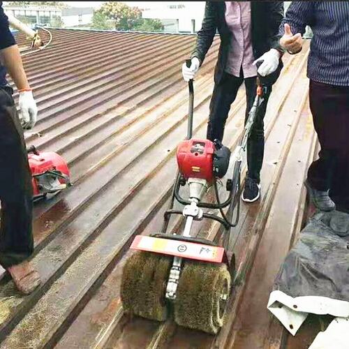 新品现货电动钢k筋除锈机 钢板除锈抛光机 彩色钢瓦除锈机厂家